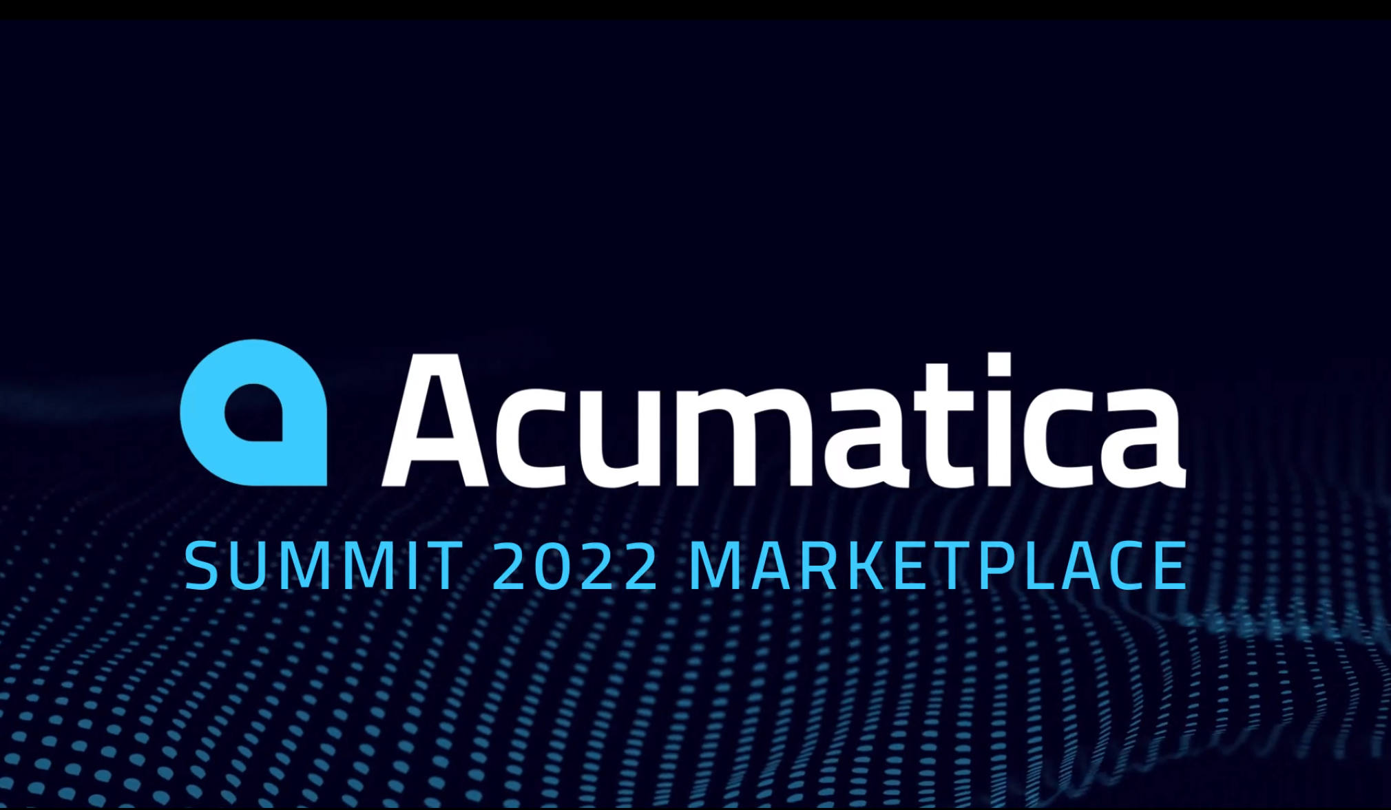 Acumatica Summit 2022 Marketplace Promo